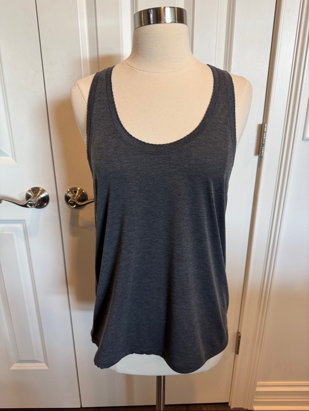 lululemon athletica Charcoal Gray Tank Top